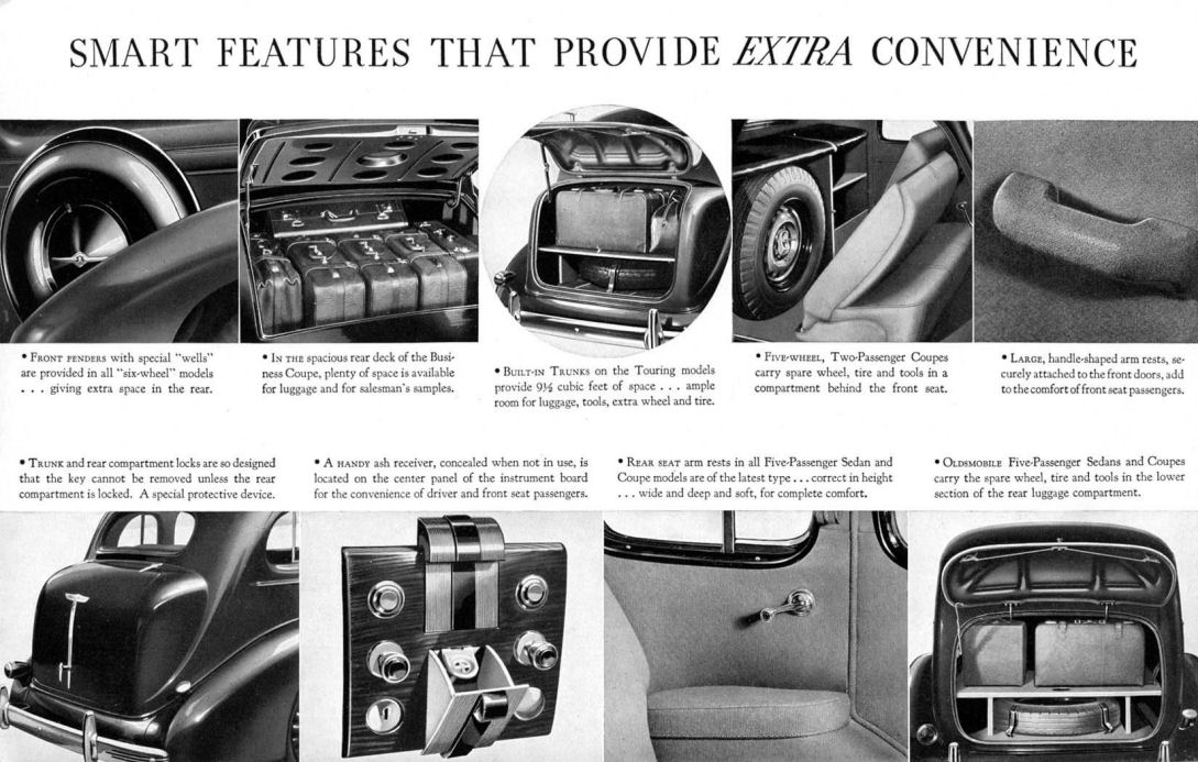 1936 Oldsmobile Motor Cars Brochure Page 25